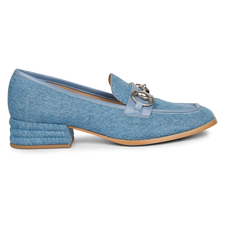 Jacqueline Denim Loafers - Denim