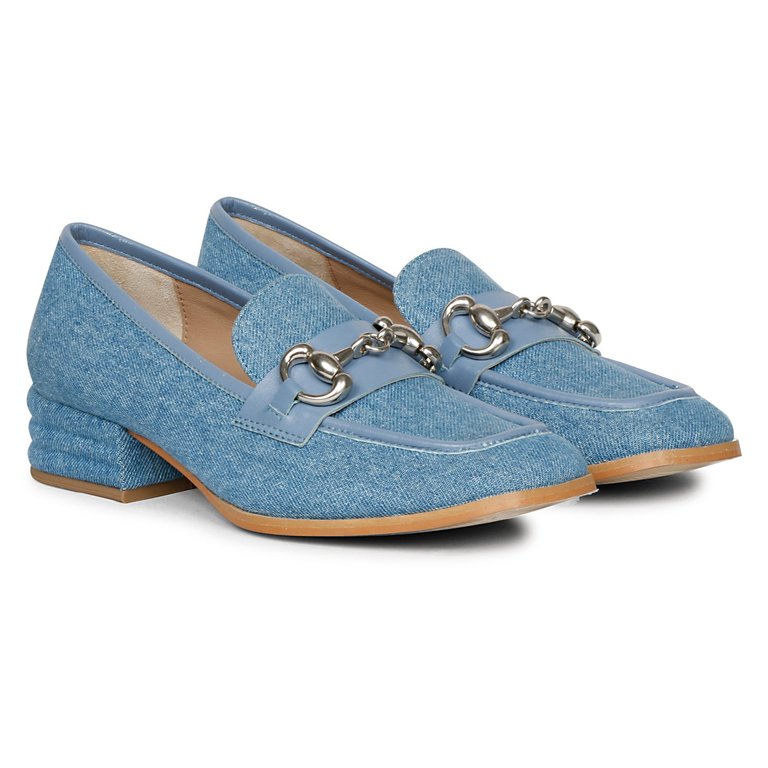 Jacqueline Denim Loafers