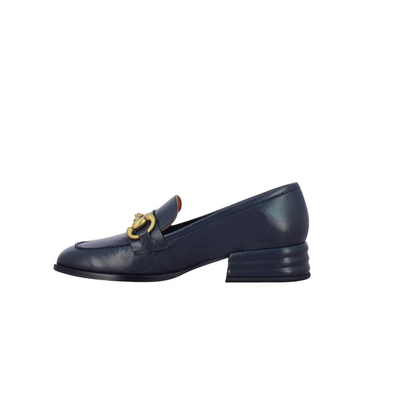 Jacqueline - Flat Loafers - Navy