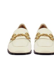 Jacqueline - Flat Loafers - Off White