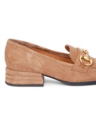 Jacqueline - Flat Loafers - Taupe - Taupe