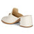 Jasmine Off White Leather Mules