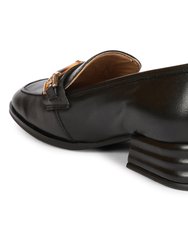 Jenah - Flat Loafers - Black