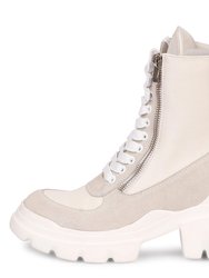 Kendall Boots - White