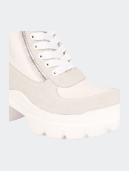 Kendall Boots - White