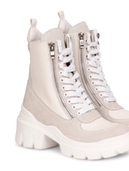 Kendall Boots - White - White