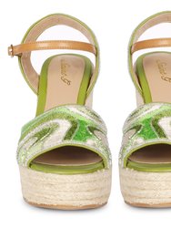 Marcilia - Wedges - Multi Green