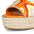 Marcilia - Wedges - Multi Orange