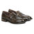 Micola Brown Leather Penny Loafers