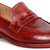 Micola Scarlett Red Leather Loafers