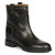 Noemi Black Leather Ankle Boots