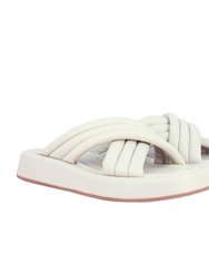 Rihanna Slipper - White