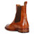 Santina Cognac Leather Chelsea Boots