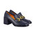 Valentina Handcrafted Loafer - Navy - Navy