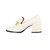 Valentina Handcrafted Loafer - White