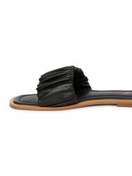 Venciza Black Sandals