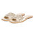 Venciza Platino Sandals