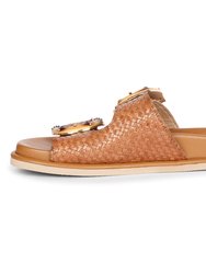 Venice - Flat Sandals - Cuoio