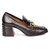 Vera - Heel Loafers - Black - Black