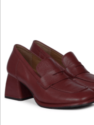 Viviana Bordo Leather Loafers