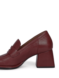 Viviana Bordo Leather Loafers