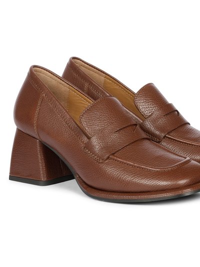 Saint G Viviana Brown Leather Loafers product