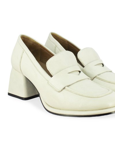 Saint G Viviana Off White Leather Loafers product