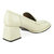 Viviana Off White Leather Loafers