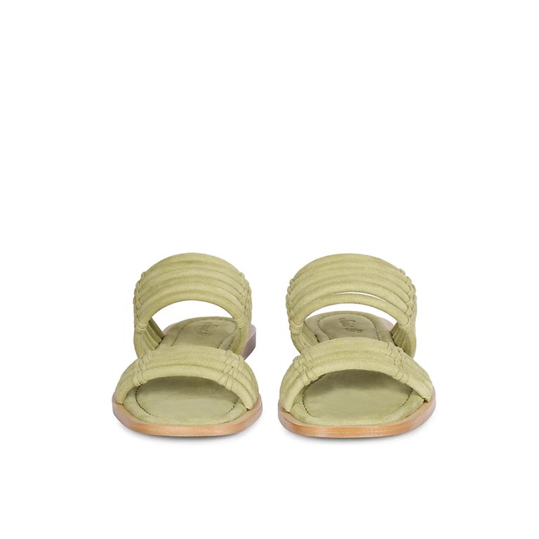 Zoya Flat Sandals - Safari