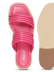 Zoya Hot Pink Sandal