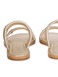 Zoya Platin Sandals