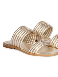 Zoya Platin Sandals - Gold