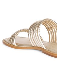 Zoya Platin Sandals