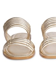 Zoya Platin Sandals