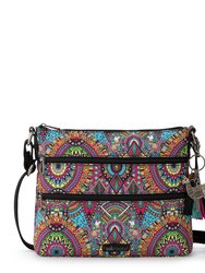 Basic Crossbody Handbag - Eco Twill - Rainbow Wanderlust