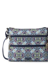 Basic Crossbody Handbag - Eco Twill - Grey Mosaic World