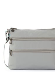 Basic Crossbody Handbag - Eco Twill - Light Grey