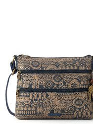 Basic Crossbody Handbag - Canvas - Bronze Batik World