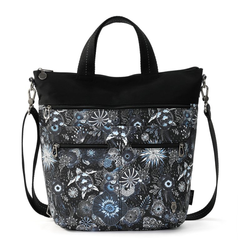 Berkeley Convertible Tote Bag - Midnight Seascape