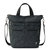 Berkeley Convertible Tote Bag - Black Tonal Spirit Desert