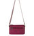 Corin Flap Smartphone Crossbody  - Eco Twill - Cabernet Tonal Spirit Desert