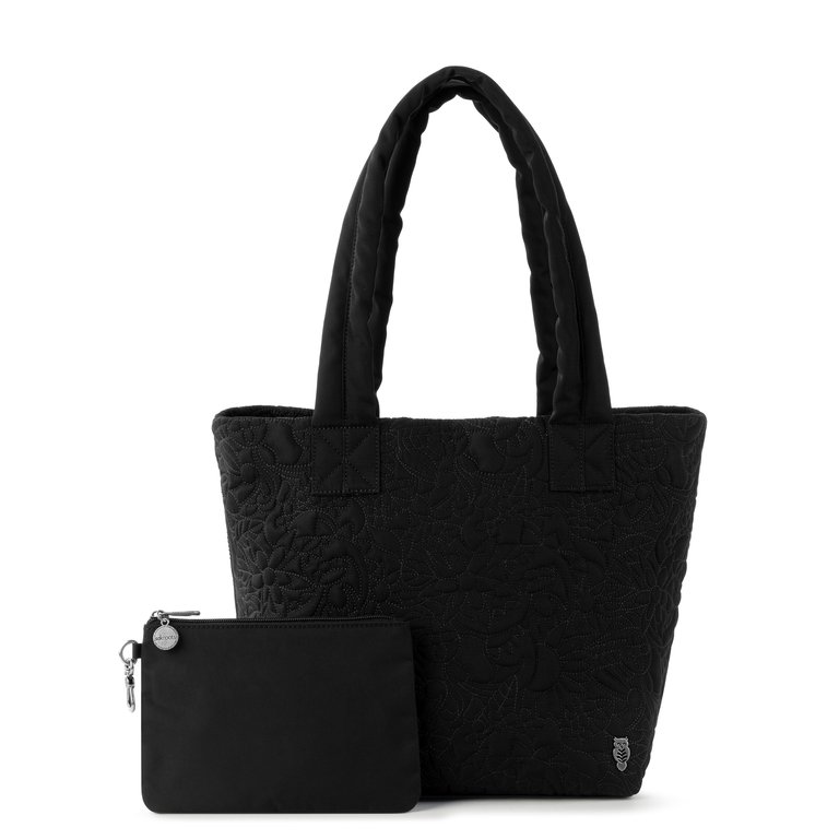 Culver Tote Bag - Black Spirit Desert Quilted