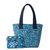 Culver Tote Bag - Eco Twill - Royal Blue Seascape Woven