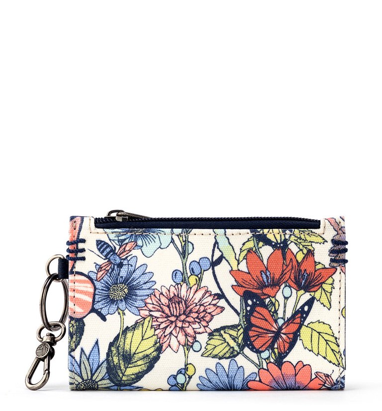 Encino Essential Wallet - Canvas - Multi In Bloom