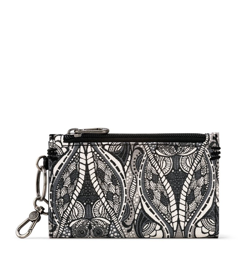 Encino Essential Wallet - Black And White Soulful Desert