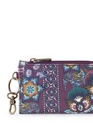 Encino Essential Wallet - Canvas - Violet Tapestry World