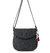 Foldover Crossbody Bag - Eco Twill - Black Tonal Spirit Desert