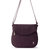 Foldover Crossbody Bag - Eco Twill - Aubergine Spirit Desert Quilted