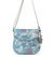 Foldover Crossbody Bag - Eco Twill - Grey Seascape