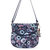 Foldover Crossbody Bag - Eco Twill - Sky In Bloom